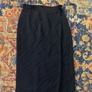 Wrap Midi Skirt